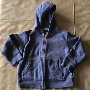 Ralph Lauren Hooded SweatShirt- Size 3T Boys.